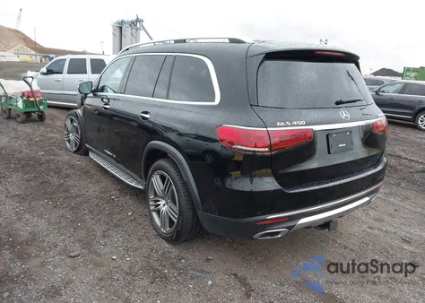 2021 Mercedes-Benz Gls 450 4Matic из США, поврежденный, VIN 4JGFF5KE0MA352134